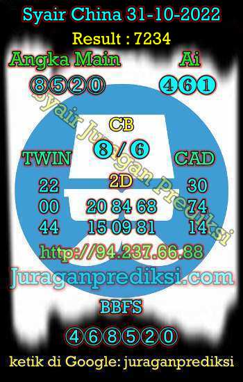 prediksi china 31 oktober 2022, syair china hari ini senin 31-10-2022, Bocoran China, Prediksi China Akurat, Syair China, Syair China Hari Ini, Togel China 4D Senin 31 Oktober 2022