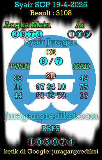 prediksi sgp 19 april 2025, syair sgp hari ini sabtu 19-4-2025, prediksi syair singapore 19 april 2025, prediksi sgp jp jitu dan akurat